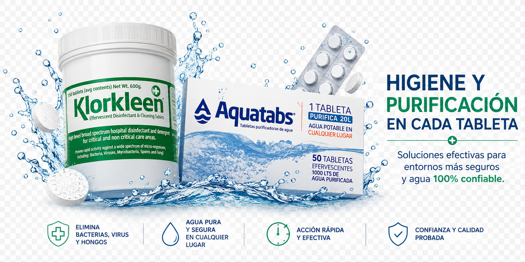 Servicios profesionales de desinfección Klorkleen